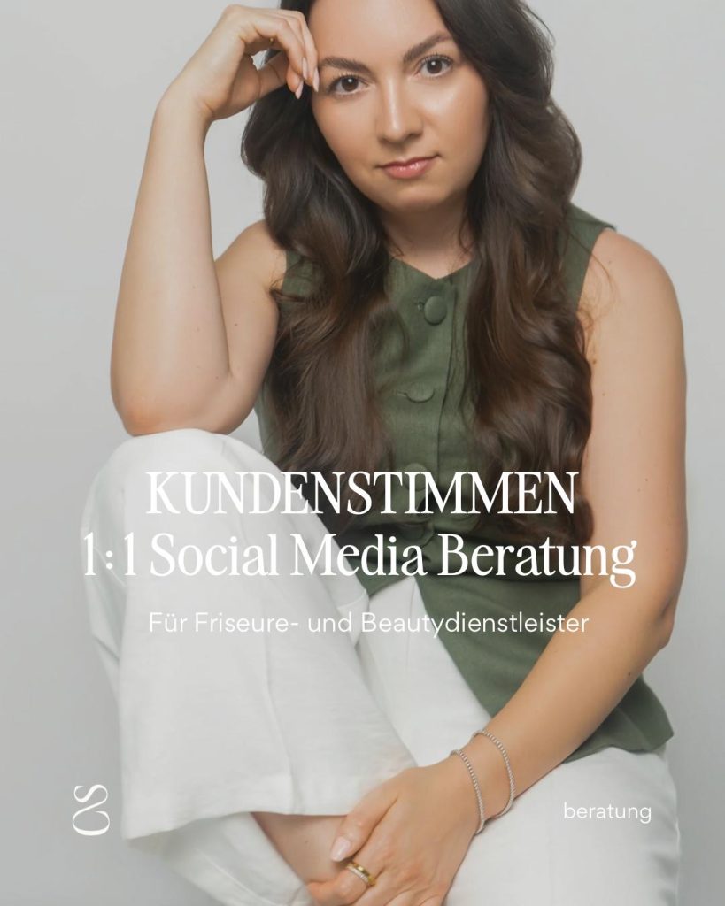 Sara Centonze - Social Media Beratung für Friseure und Beautydienstleister